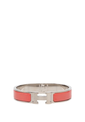 Hermès Pre-Owned 2000-2026 Narrow Enamel Clic H Bracelet PM costume bracelet - Red