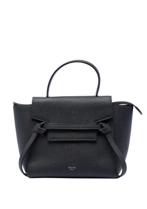 Celine Pre-Owned 2018 Nano Grained Calfskin Belt Bag satchel - Black