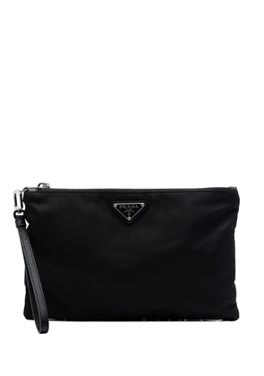 Prada Pre-Owned 2019-2026 Re Nylon Wristlet clutch bag - Black