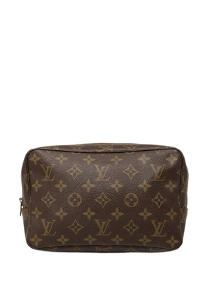 Louis Vuitton Pre-Owned 1983 Monogram Trousse Toilette 23 clutch bag - Brown