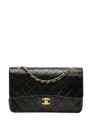 CHANEL Pre-Owned 1989-1991 Medium Classic Lambskin Double Flap shoulder bag - Black