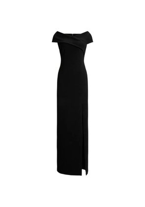 Lauren Ralph Lauren off-the-shoulder crisscross maxi dres - Black