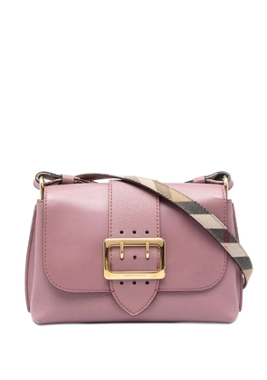 Burberry Pre-Owned 2000-2017 Small Leather Medley Buckle crossbody bag - Pink