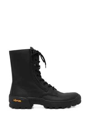 Yohji Yamamoto leather boots - Black