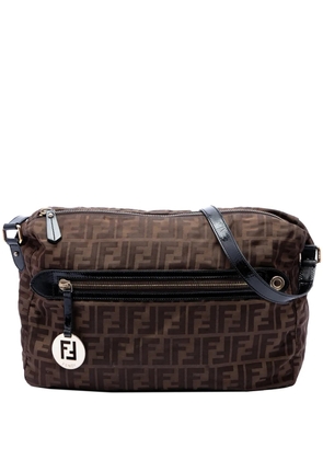 Fendi Pre-Owned 2000-2010 Zucca Canvas crossbody bag - Brown