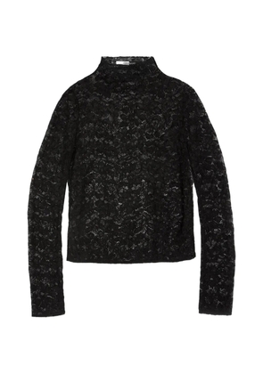 Vera Wang Orla floral-lace blouse - Black