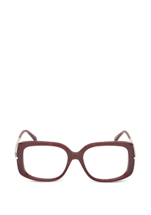 Max Mara Eyewear square-frame glasses - Red