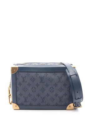Louis Vuitton Pre-Owned 2019 Monogram Denim Soft Trunk crossbody bag - Blue