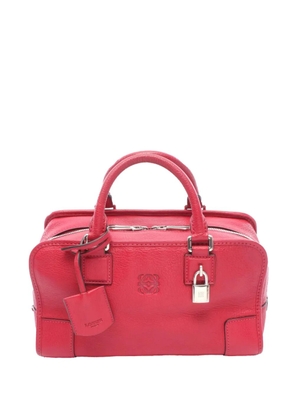 Loewe Pre-Owned 1990-2000 Leather Amazona 28 handbag - Red