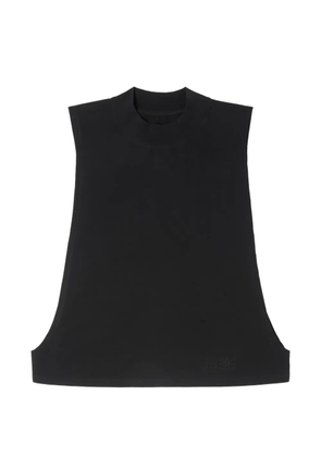 MM6 Maison Margiela cotton jersey sleeveless top - Black