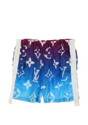 Louis Vuitton Pre-Owned 2000s Monogram Sunset shorts - Blue