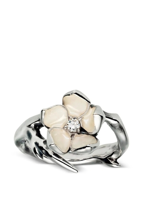 Shaun Leane Cherry Blossom diamond ring - Silver