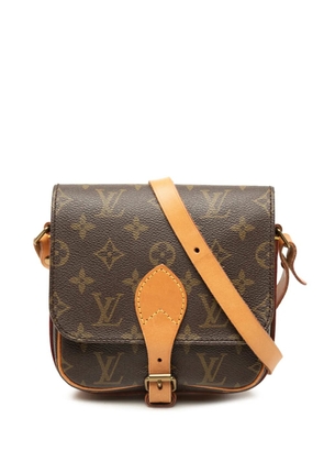 Louis Vuitton Pre-Owned 1992 Monogram Cartouchiere PM crossbody bag - Brown