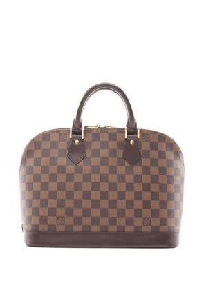 Louis Vuitton Pre-Owned 2004 Damier Ebene Alma MM handbag - Brown