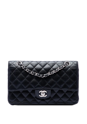 CHANEL Pre-Owned 2008-2009 Medium Classic Caviar Double Flap shoulder bag - Black