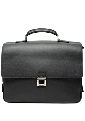 Louis Vuitton Pre-Owned 2010 Taiga Vassili PM business bag - Black