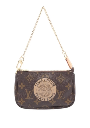 Louis Vuitton Pre-Owned 2007 Monogram Trunks and Bags Mini Pochette Accessoires handbag - Brown