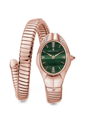 CHRISTIAN VAN SANT Naga Coil 22mm watch - Green