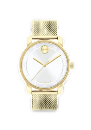 Movado Bold 41mm mesh watch - Silver
