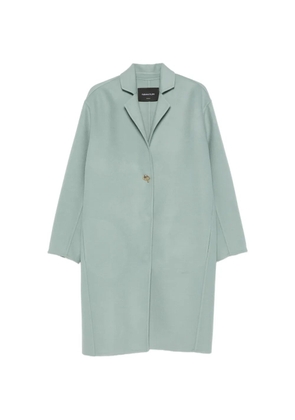 Fabiana Filippi knot-detail single-breasted coat - Green