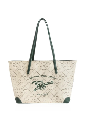Zadig&Voltaire Z shopper monogram tennis bag - Neutrals