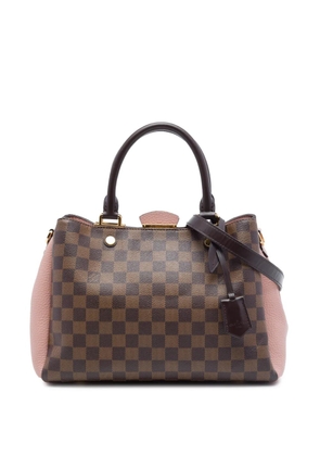 Louis Vuitton Pre-Owned 2016 Damier Ebene Brittany satchel - Brown