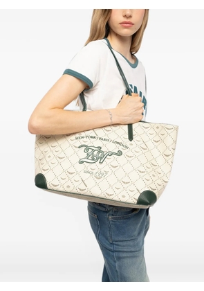 Zadig&Voltaire Z shopper monogram tennis bag - Neutrals
