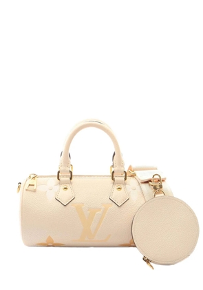 Louis Vuitton Pre-Owned 2021-2026 Monogram Empreinte Giant By The Pool Papillon BB satchel - Neutrals