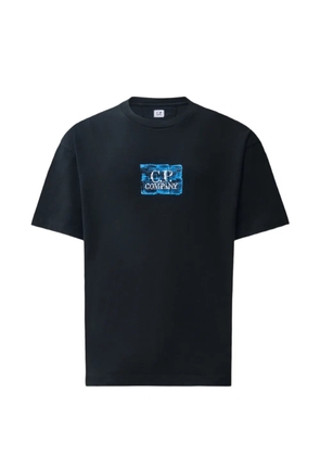 C.P. Company logo-print cotton T-shirt - Black