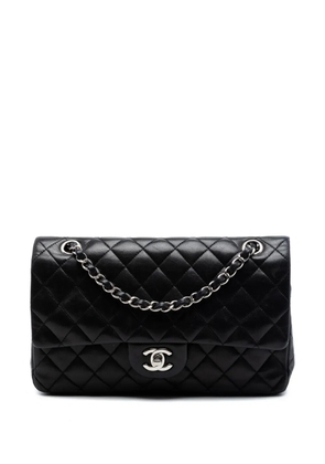 CHANEL Pre-Owned 2011 Medium Classic Lambskin Double Flap shoulder bag - Black