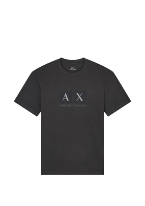 Armani Exchange logo-print short-sleeve T-shirt - Brown