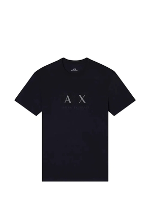 Armani Exchange rhinestone-embellished T-shirt - Blue