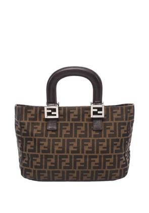 Fendi Pre-Owned 2000-2010 Zucca Canvas handbag - Brown