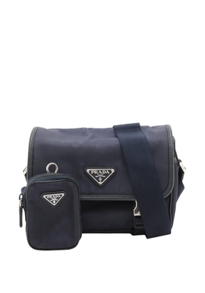 Prada Pre-Owned 2013-2026 Tessuto Messenger Bag crossbody bag - Blue