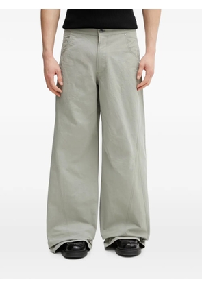 HELIOT EMIL seam-detail wide-leg trousers - Grey
