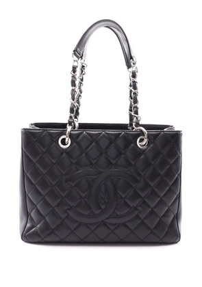 CHANEL Pre-Owned 2010-2011 Caviar Grand Shopping tote bag - Black