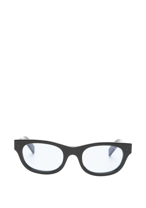 Prada Eyewear logo-detail cat-eye sunglasses - Black