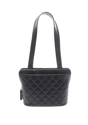 CHANEL Pre-Owned 1996-1997 Quilted Lambskin shoulder bag - Black