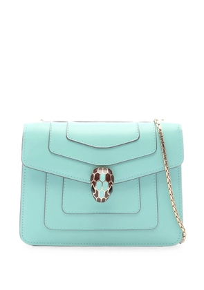 Bvlgari Pre-Owned 2010s Serpenti Forever shoulder bag - Blue