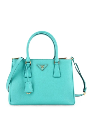 Prada Pre-Owned Galleria Double Zip Saffiano Leather Small tote bag - Green