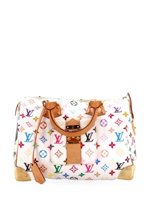 Louis Vuitton Pre-Owned Speedy Handbag Monogram Multicolor 30 satchel - White