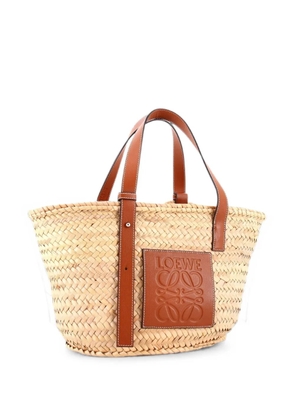 Loewe Pre-Owned Basket Raffia Medium tote bag - Brown