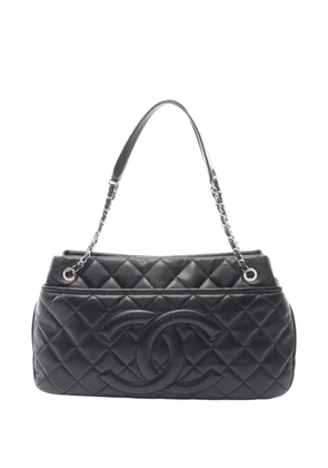 CHANEL Pre-Owned 2013-2014 CC Timeless Caviar Soft Shopper tote bag - Black