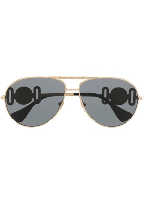Versace Eyewear Medusa-hardware sunglasses - Yellow