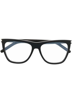 Saint Laurent Eyewear square-frame eyeglasses - Black