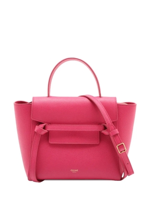 Celine Pre-Owned 2010-2026 Nano Grained Calfskin Belt Bag satchel - Pink