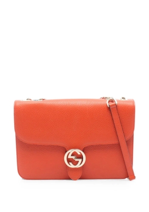 Gucci Pre-Owned 2010s Interlocking-G shoulder bag - Orange