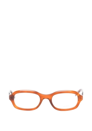VALENTINO GARAVANI EYEWEAR VLogo Signature rectangle-frame glasses - Brown