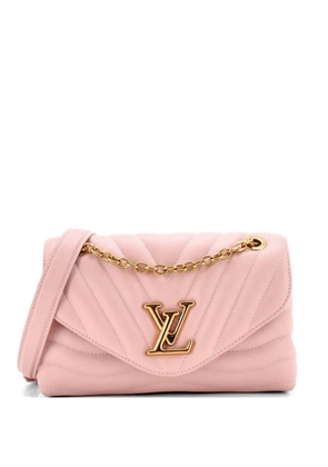 Louis Vuitton Pre-Owned New Wave Chain Bag NM Quilted Leather MM crossbody bag - Pink