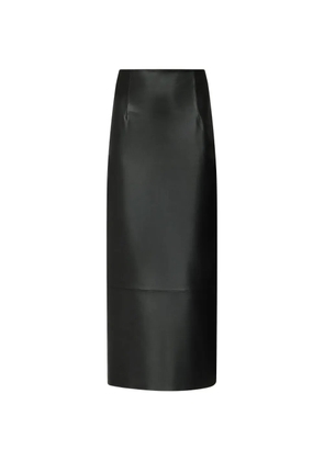LouLou de Saison Inga leather maxi skirt - Black